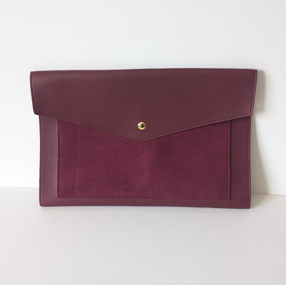 Glass Ladder and Co Megan Porfolio Burgundy Laptop Portfolio
